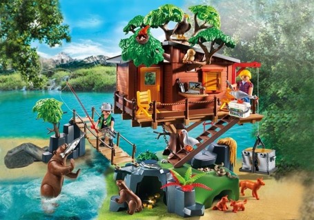 PLAYMOBIL 5557 Przygoda z domkiem na drzewie