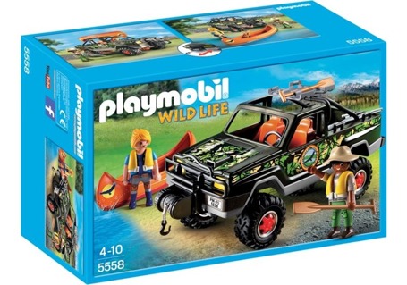 PLAYMOBIL 5558 Przygoda z samochodem terenowym