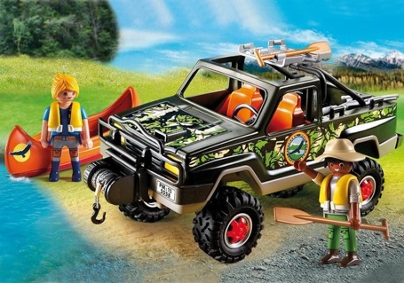 PLAYMOBIL 5558 Przygoda z samochodem terenowym