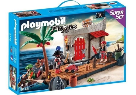 PLAYMOBIL 6146 SuperSet Twierdza piratów