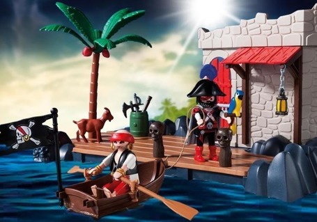 PLAYMOBIL 6146 SuperSet Twierdza piratów