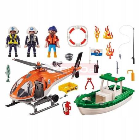 PLAYMOBIL 70491 MISJA PRZYBRZEŻNEJ STRAŻY POŻARNEJ