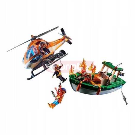 PLAYMOBIL 70491 MISJA PRZYBRZEŻNEJ STRAŻY POŻARNEJ