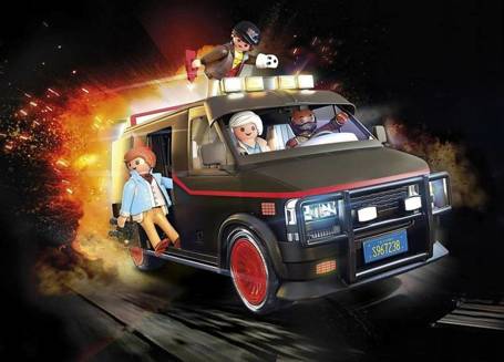 PLAYMOBIL 70750 The A-Team Van samochód drużyny A