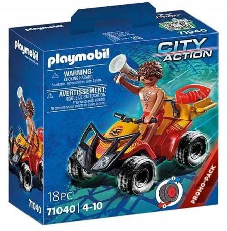 PLAYMOBIL 71040 QUAD RATOWNICZY