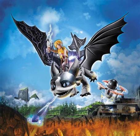 PLAYMOBIL 71081 DRAGONS DZIEWIĘĆ ŚWIATÓW THUNDER