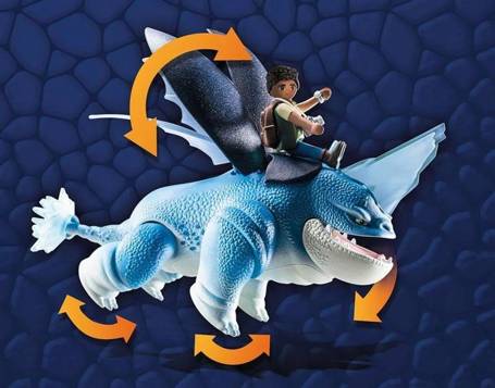 PLAYMOBIL 71082 DRAGONS DZIEWIĘĆ ŚWIATÓW PLOWHORN