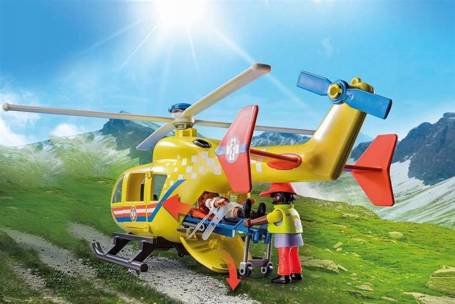 PLAYMOBIL 71203 HELIKOPTER RATUNKOWY