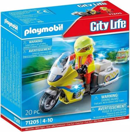 PLAYMOBIL 71205 MOTOR RATUNKOWY ZE ŚWIATŁEM