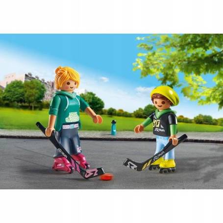 PLAYMOBIL 71209 DUOPACK HOKEJ NA ROLKACH