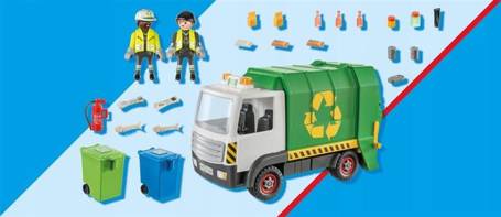 PLAYMOBIL 71234 SAMOCHÓD RECYKLINGOWY śmieciarka