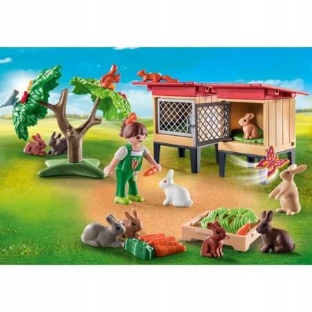 PLAYMOBIL 71252 KLATKI Z KRÓLIKAMI