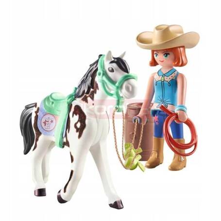 PLAYMOBIL 71358 ELLIE I SAWDUST ĆWICZĄCE WESTERN RIDING