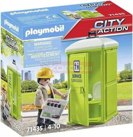 PLAYMOBIL 71435 MOBILNA TOALETA