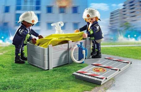 PLAYMOBIL 71465 STRAŻACY Z PODUSZKĄ POWIETRZNĄ