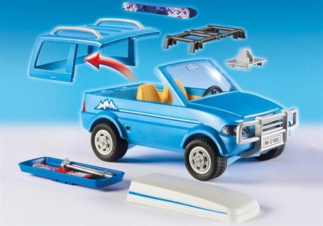 PLAYMOBIL 9281 Auto z boxem dachowym