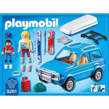 PLAYMOBIL 9281 Auto z boxem dachowym