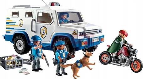 PLAYMOBIL ACT!ON HEROES 71597 Transporter pieniędzy