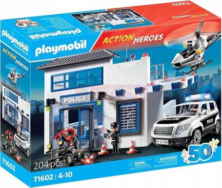 PLAYMOBIL ACT!ON HEROES 71602 Posterunek policji