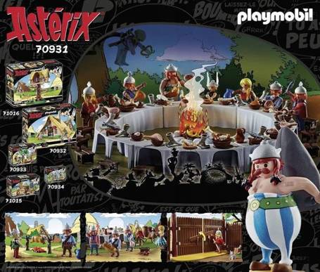 PLAYMOBIL Asterix 70931 Wielki festyn wiejski