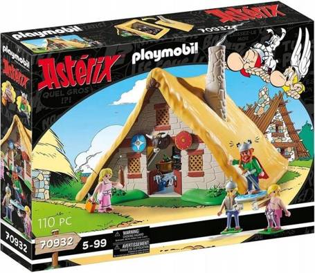 PLAYMOBIL Asterix 70932 Chata Asparanoiksa