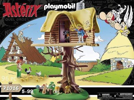 PLAYMOBIL Asterix 71016 Kakofoniks z domkiem na drzewie