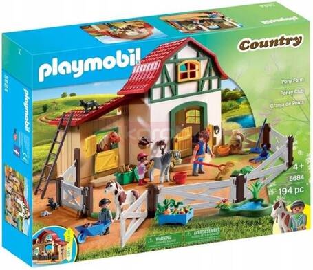 PLAYMOBIL COUNTRY 5684 FARMA KUCYKÓW, zestaw dla dzieci 4-10 lat