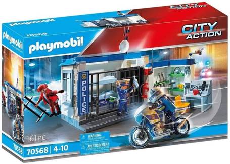 PLAYMOBIL City Action 70568 Ucieczka z więzienia policji miejskiej