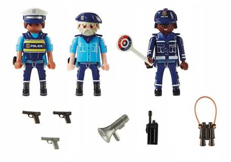 PLAYMOBIL City Action 70669 Zestaw figurek policjanci