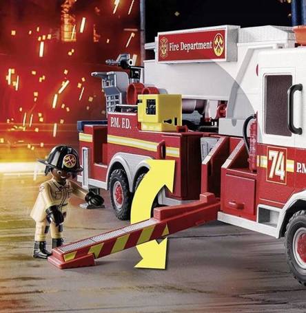 PLAYMOBIL City Action 70935 Wóz strażacki US Tower Ladder