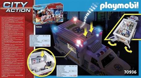 PLAYMOBIL City Action 70936 Ambulans pogotowia ratunkowego