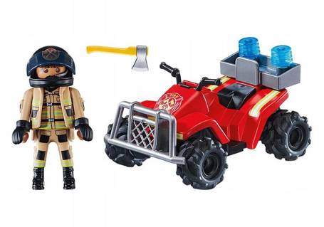 PLAYMOBIL City Action 71090 Pożarniczy Speed Quad