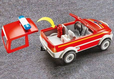 PLAYMOBIL City Action 9319 Misja ratownicza straży pożarnej