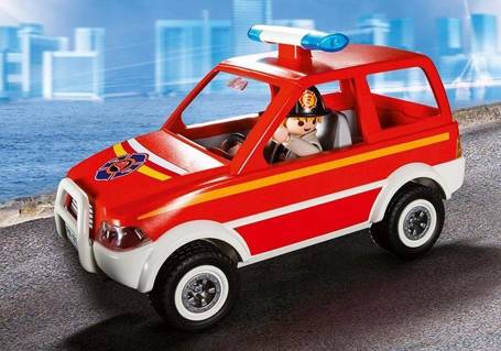 PLAYMOBIL City Action 9319 Misja ratownicza straży pożarnej