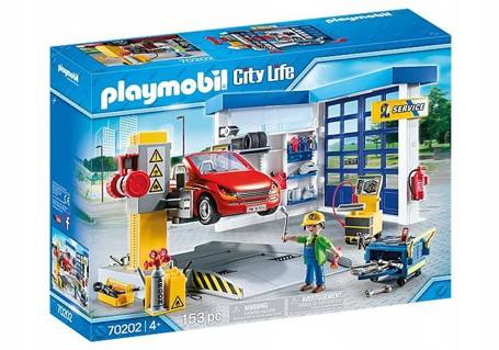 PLAYMOBIL City Life 70202 Warsztat samochodowy