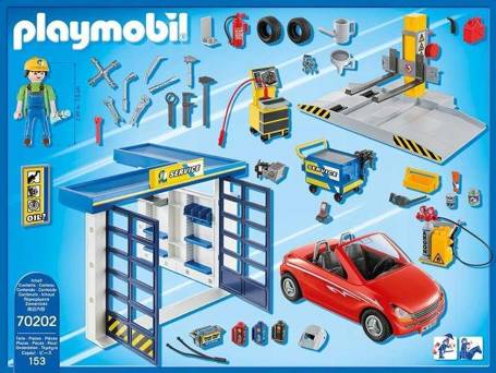 PLAYMOBIL City Life 70202 Warsztat samochodowy