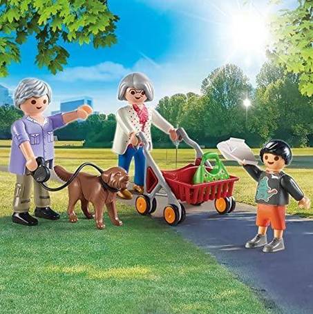 PLAYMOBIL City Life 70990 Dziadkowie z wnuczkiem