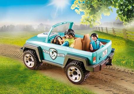 PLAYMOBIL Country 70511 Samochód z przyczepą dla koni