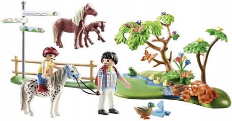 PLAYMOBIL Country 70512 Wycieczka z kucykiem