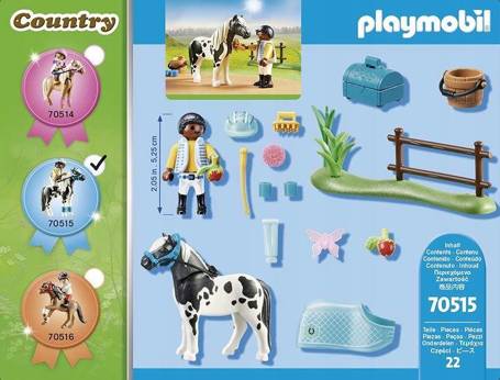 PLAYMOBIL Country 70515 Kucyk Lewitzer