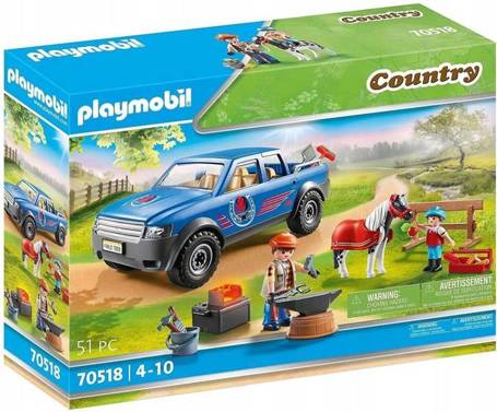 PLAYMOBIL Country 70518 Mobilny kowal