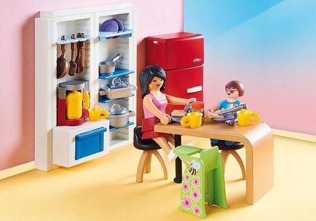 PLAYMOBIL Dollhouse 70206 Rodzinna kuchnia