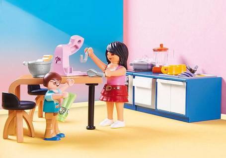 PLAYMOBIL Dollhouse 70206 Rodzinna kuchnia