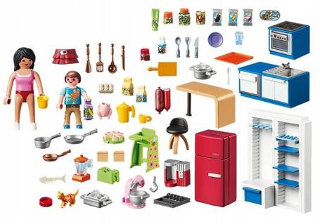 PLAYMOBIL Dollhouse 70206 Rodzinna kuchnia