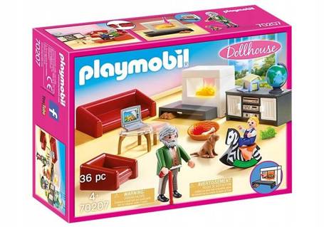 PLAYMOBIL Dollhouse 70207 Przytulny salon