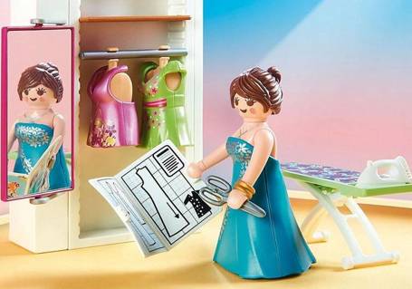 PLAYMOBIL Dollhouse 70208 Sypialnia z kącikiem