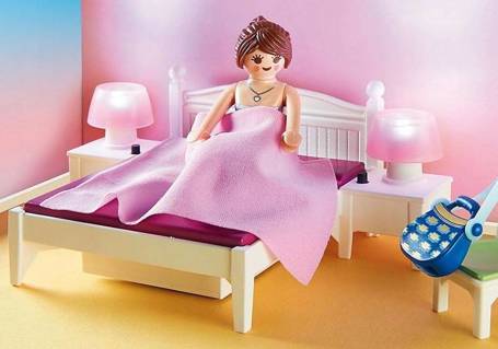 PLAYMOBIL Dollhouse 70208 Sypialnia z kącikiem