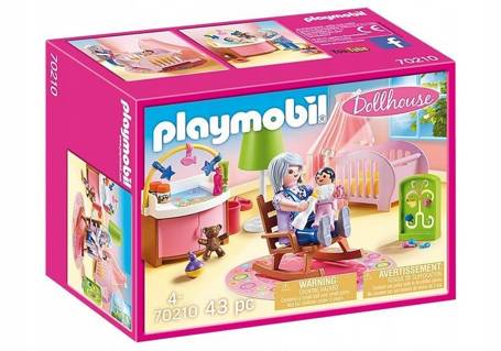 PLAYMOBIL Dollhouse 70210 Pokoik dziecięcy