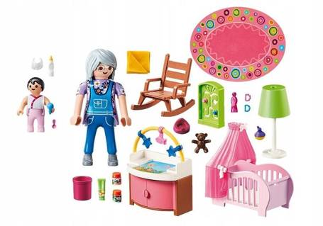 PLAYMOBIL Dollhouse 70210 Pokoik dziecięcy