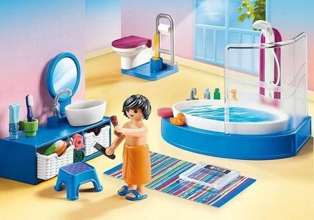 PLAYMOBIL Dollhouse 70211 Łazienka z wanną